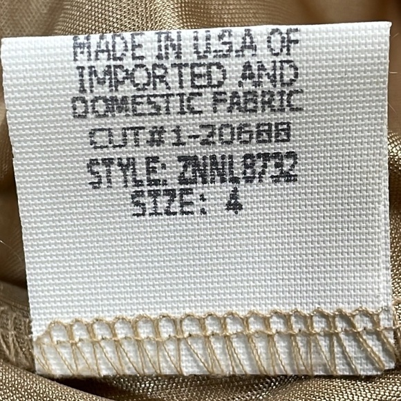 David Meister Gold Sequin Sparkle Sweetheart Cocktail Mini Dress Sz 4 - Picture 9 of 10